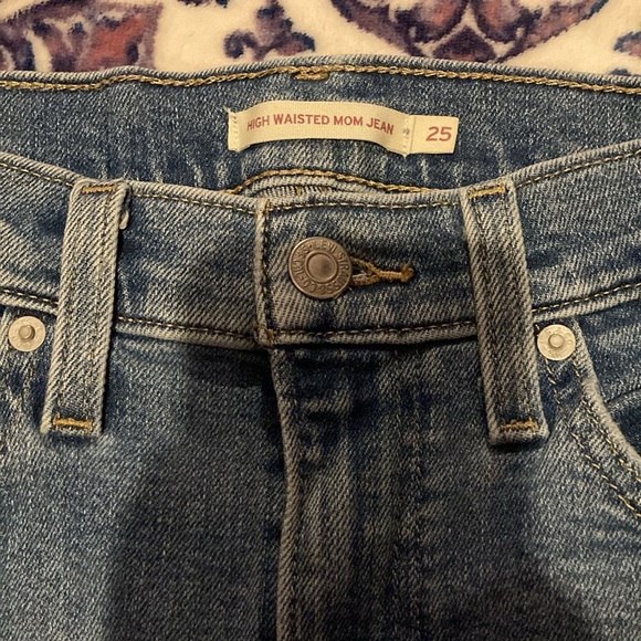 high-waisted mom jeans - Picture 2 of 3